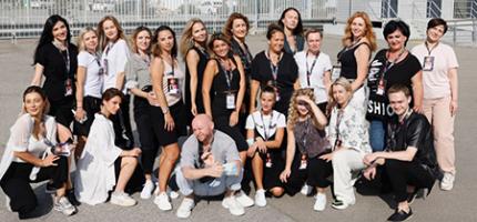 Команда Новой Волны и Команда Стилистов Имидж Агентства Персона